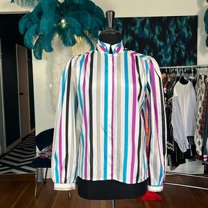 COPY - Vintage Striped Blouse